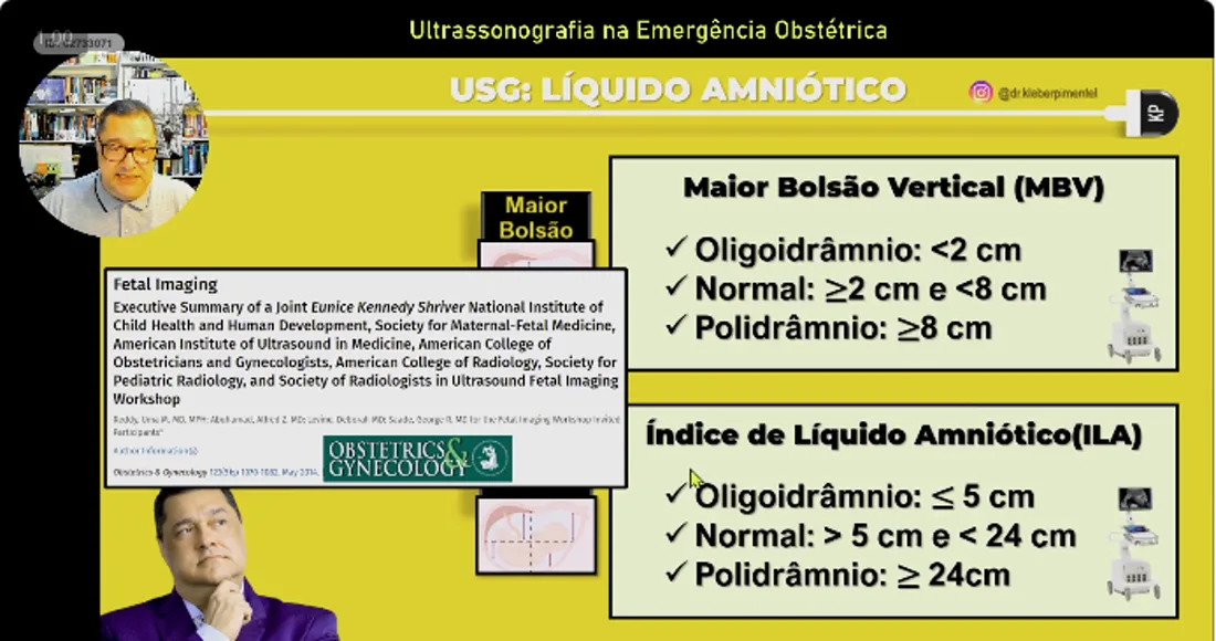 Slide da aula 07: Líquido Amniótico